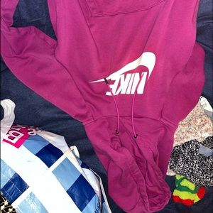 purple nike hoodie